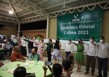 Asume Virgilio Mendoza Secretaria General del Partido Verde en Colima