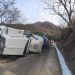 Camión tipo cisterna se accidenta en parte alta de El Colomo