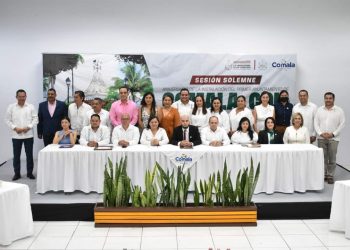 Congreso realiza Sesión Solemne en Comala, con motivo del Aniversario de la Instalación de su Primer Ayuntamiento