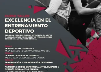 Incode realizará curso-taller Excelencia en el Entrenamiento Deportivo