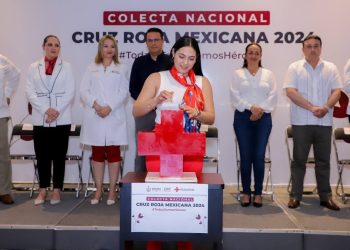 Gobernadora de Colima arranca Colecta 2024 de la Cruz Roja ‘Todas y Todos somos héroes’