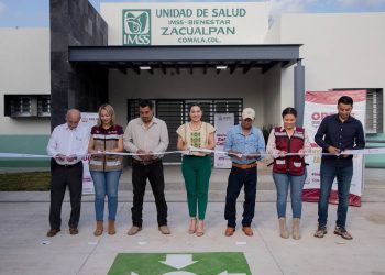 Indira entrega el nuevo Centro de Salud de Zacualpan, en Comala; se invirtieron más de 8 mdp