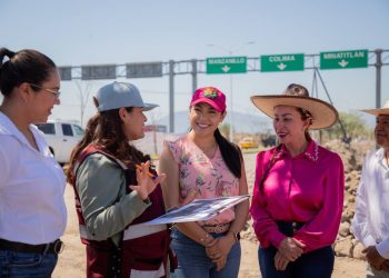 Indira supervisa avance de 55% de construcción de colector pluvial en la Glorieta de los Perritos; se invierten casi 36 mdp