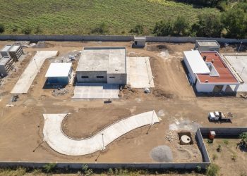 Construcción de segunda etapa del Panteón Forense presenta avance de 68%