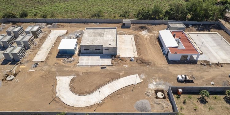 Construcción de segunda etapa del Panteón Forense presenta avance de 68%