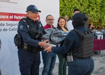 Instituciones de Seguridad en Colima y Fiscalía del Estado reciben equipamiento y bienes, por más de 90 mdp