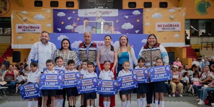 Gobernadora entrega este lunes ‘Mi ColiBeca para Empezar’ en Villa de Álvarez; la reciben casi 3,500 estudiantes con inversión de 4.2 mdp