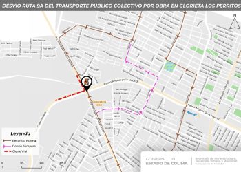 Por obras en la ‘Glorieta de Los Perritos’ se modifican temporalmente 3 rutas