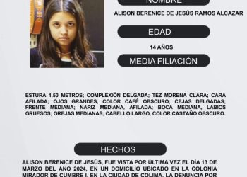 El Protocolo Estatal Alerta Alba solicita su apoyo “Fiscalia General del Estado de Colima”