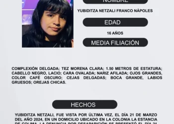El Protocolo Estatal Alerta Alba solicita su apoyo “Fiscalia General del Estado de Colima”
