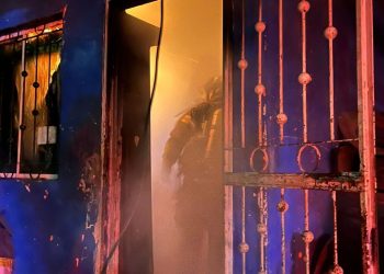 Se incendió una vivienda durante la noche; ya fue controlado