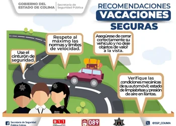 SSP hace recomendaciones para tener vacaciones seguras
