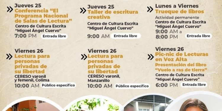 Este viernes concluyen las actividades por el ‘Día Mundial del Libro’