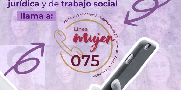 Linea mujer 075 “Gobierno de Colima”