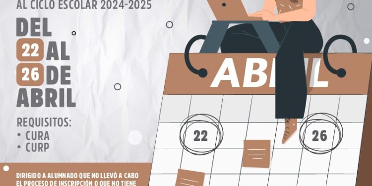Período Extraordinario de Inscripciones para el ciclo escolar 2024-2025 “Gobierno de Colima”