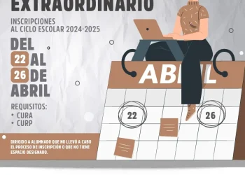 Período Extraordinario de Inscripciones para el ciclo escolar 2024-2025 “Gobierno de Colima”