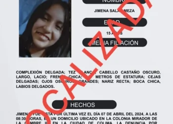 ¡LOCALIZADA! El Protocolo Alerta Alba agradece el apoyo “Fiscalia General del Estado de Colima”