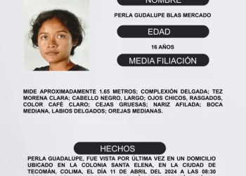 El Protocolo Estatal Alerta Alba, solicita su apoyo “Fiscalia General del Estado de Colima”