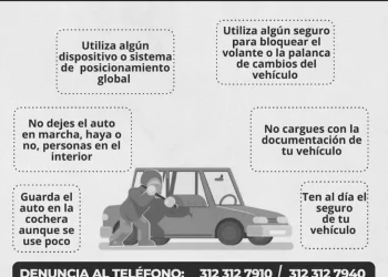 Evita robos “Fiscalia General del Estado de Colima”