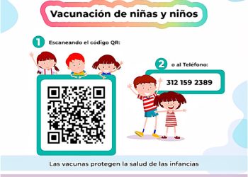 Vacunación es lo más efectivo para prevenir la meningitis: Salud Colima