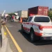 Carambola en el km 75 de la autopista Colima-Manzanillo; cuidado al manejar, hay tráfico lento