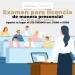 Movilidad habilita dos fechas para examen de licencia, 29 y 30 de abril