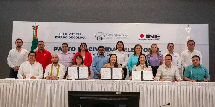 Gobierno de Colima convoca a Pacto de Civilidad Electoral, Respeto y Responsabilidad entre partidos políticos