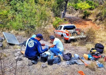 Realizan mantenimiento a la estación de monitoreo volcánico en Colima