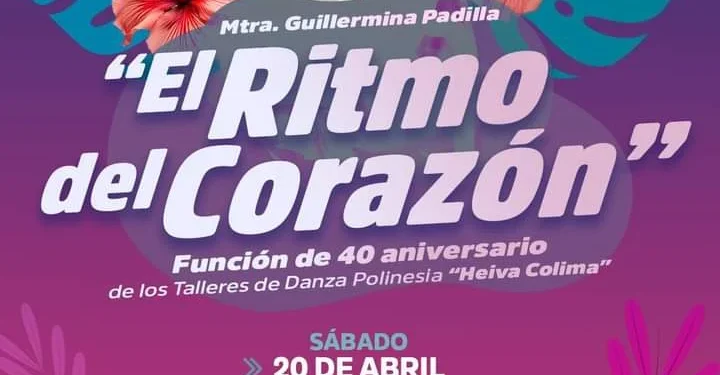 Talleres de Danzas Polinesias celebran 40 años con función especial en el Teatro Hidalgo de Colima