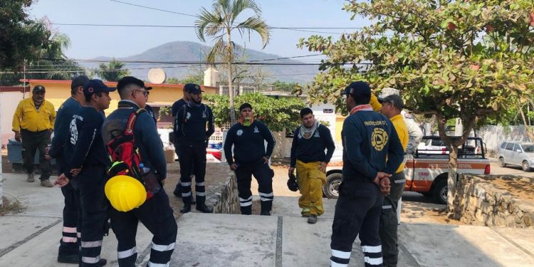 UEPC Colima se une a combatir incendios forestales en Manzanillo