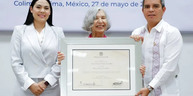 Gobierno de Colima reconoce entrega de la Medalla ‘Gral. Lázaro Cárdenas’ a la científica Silvia Torres y Castilleja