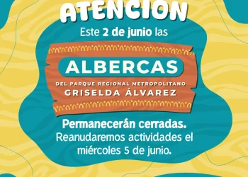 Albercas del Parque Regional de Colima no abrirán el próximo domingo