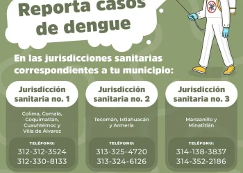 Reporta casos de dengue “Gobierno de Colima”