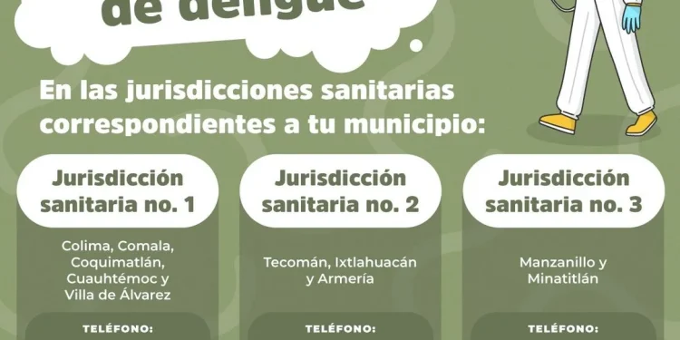 Reporta casos de dengue “Gobierno de Colima”