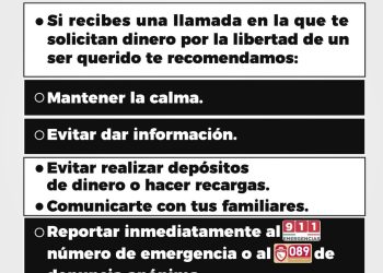 Evita ser victima de secuestro virtual “Fiscalia General del Estado de Colima”