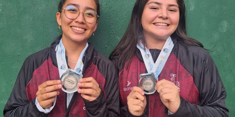 Paola Gallardo y Grecia Gutiérrez dan a Colima presea de plata en Nacionales Conade