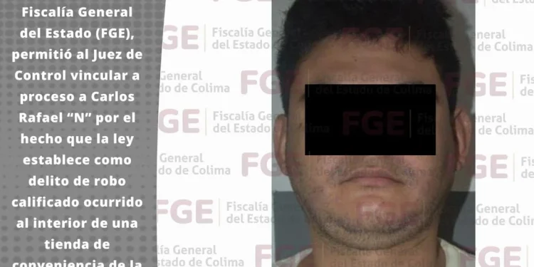 En Villa de Álvarez por robar a Kiosko, hombre fue vinculado a proceso “Fiscalia General del Estado de Colima”