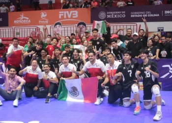 México abrió con triunfo la Copa Panamericana Norceca de Voleibol Sub-17, en Colima