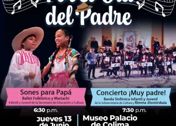 Celebrarán el Día del Padre con ballet, mariachi y concierto sinfónico en el Museo Palacio de Colima