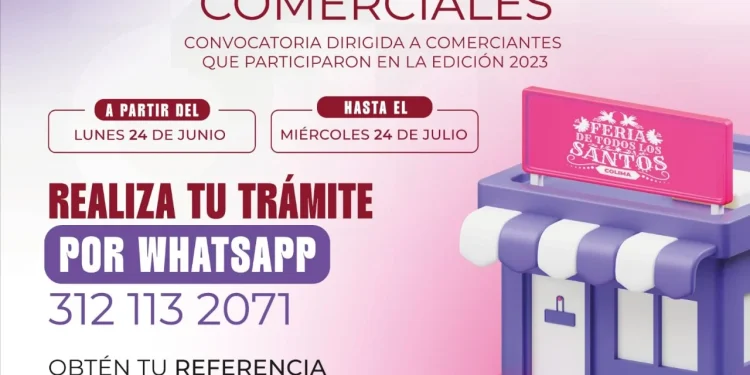 Iffecol invita a comerciantes a recontratar espacios en la Feria de Todos los Santos Colima 2024