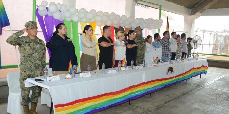 Inició Semana Cultural en el Cereso Manzanillo por la Diversidad y el Orgullo LGBT+