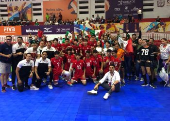 México suma otro triunfo en la Copa Panamericana de Voleibol Sub-17 que se juega en Colima