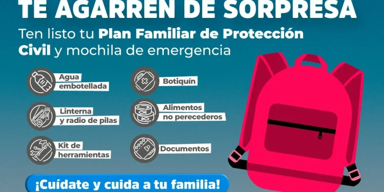 UEPC Colima exhorta a la población a reforzar la prevención en temporal de lluvias