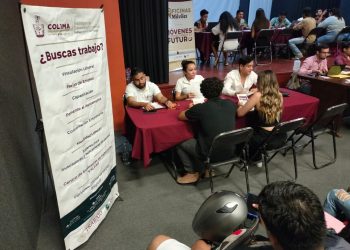 Habrá oficinas móviles de empleo para jóvenes en Colima y Comala, esta semana