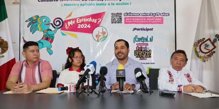 Presenta DIF Estatal Colima la Consulta Nacional ¿Me Escuchas? 2024