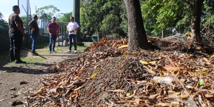 Incode continúa la limpieza en unidades deportivas de Colima y Villa de Álvarez