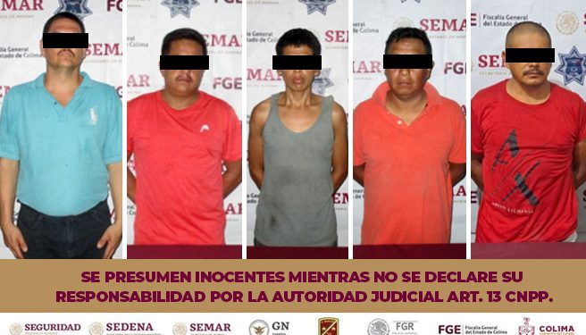 SSP informa detención de 5 personas por violencia intrafamiliar