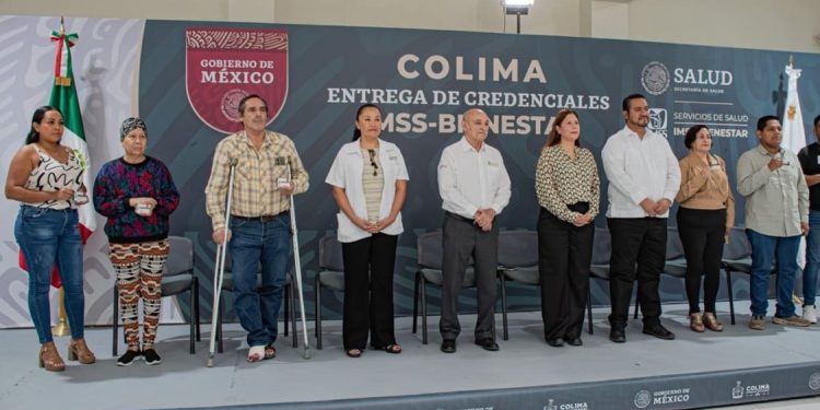 Gobierno Colima participó en inicio de entrega de credenciales IMSS-Bienestar