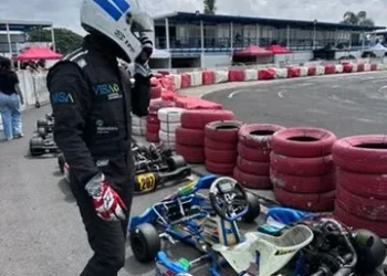 Joven Piloto Colimense Mateo Peralta Logra Doble Podio en la Quinta Fecha del Campeonato KOC en Guadalajara