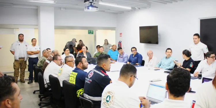 UEPC presenta Protocolo de Actuación ante Amenaza de Huracán en el Estado de Colima